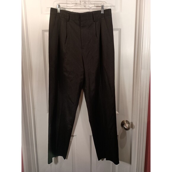 Knightsbridge Trouser Pants Size 32X32 Black - Picture 1 of 8